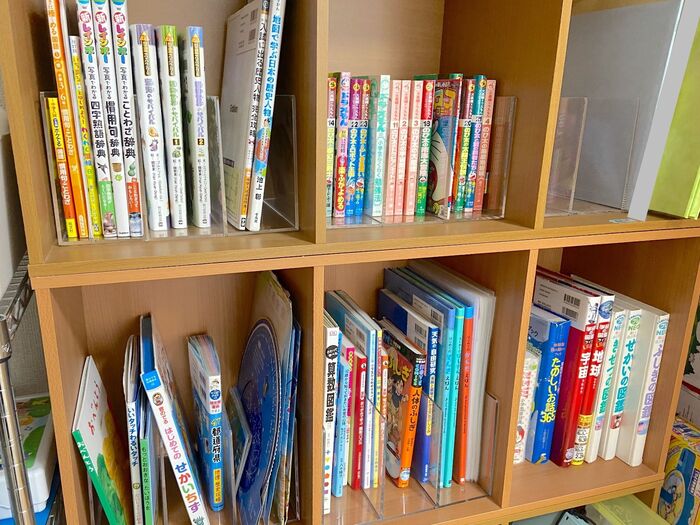 【無印】子供が本をすすんで読みたくなる…その秘密は3つの仕切り!