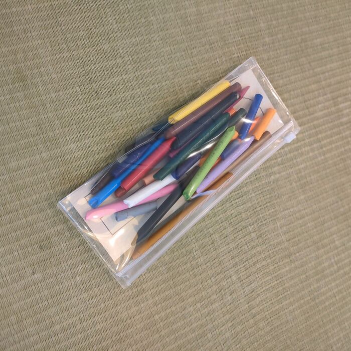 ③クーピー(色鉛筆)はクリア・大