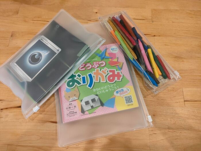 家での収納先は高さ9㎝の引き出しに。
