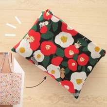 洗えて清潔!コンパクト!!裏地付きエコバッグの作り方