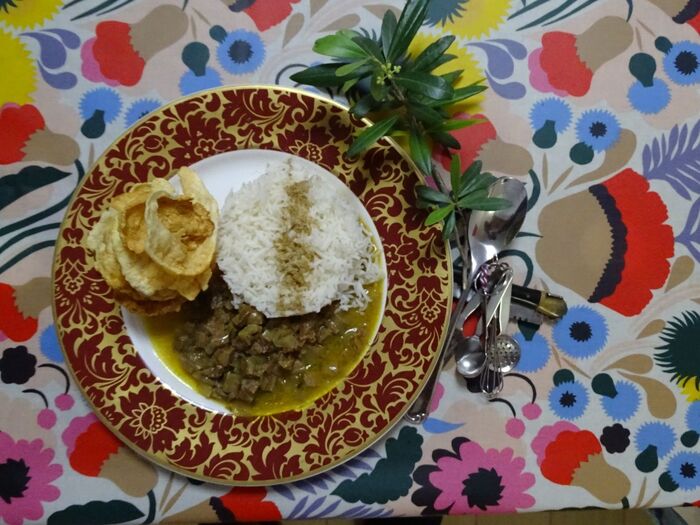 👱 👮 👲 👳 👷 世界の美味しい食べ物ランキング 一位 ルンダン(Rendang)