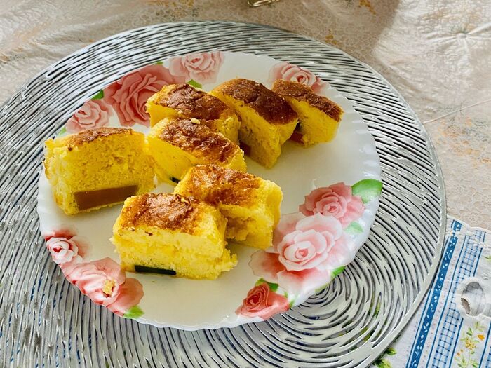 たま〜に食べたくなるかぼちゃケーキ(*^◯^*)