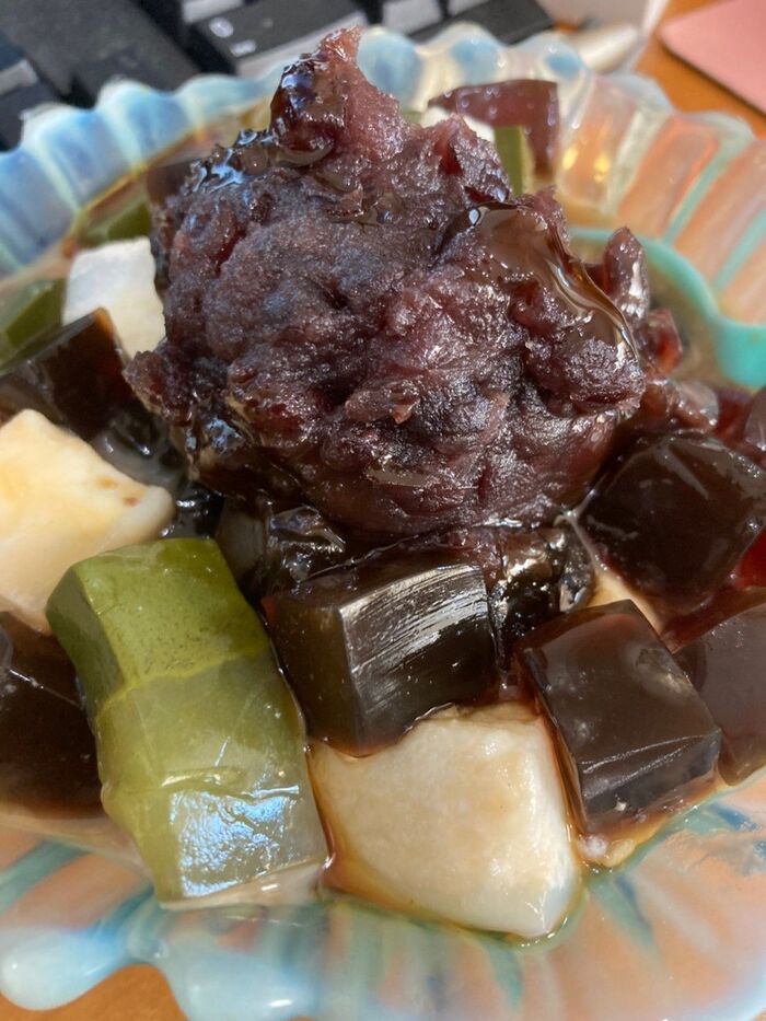 ほろ苦いコーヒーと抹茶の香りが最高♪