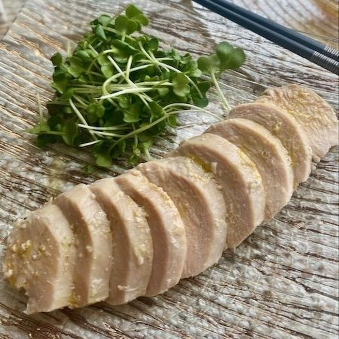 作り置きにおすすめ!鶏むね肉の塩麹柚子胡椒風味