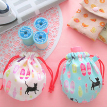 手ピカジェルホルダーにも!ハギレでかわいい!ミニ巾着