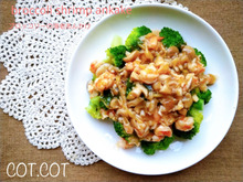 ★具だくさんあんかけたっぷりかけて。ブロッコリーのエビあんかけ★