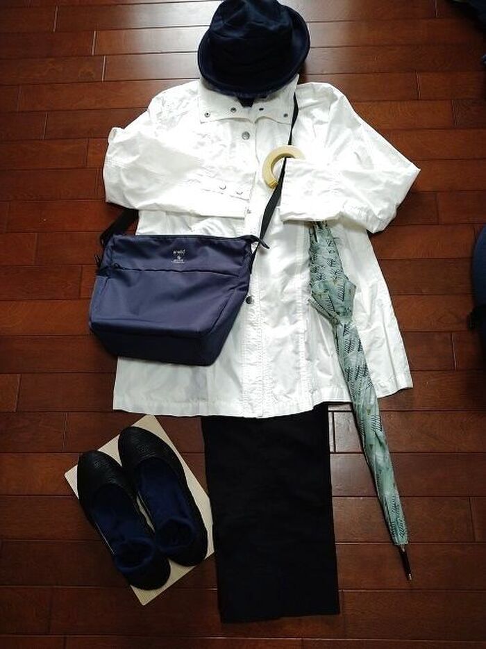安全重視の雨の日ファッション