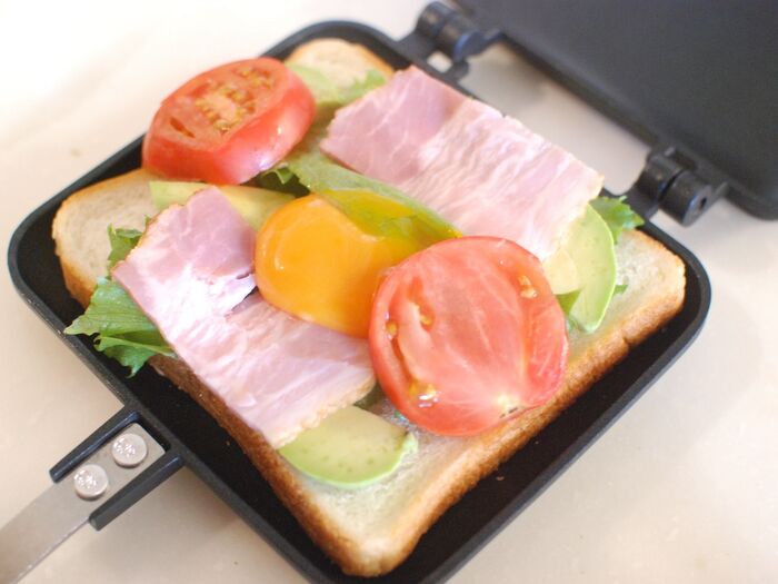 ♪ IH・直火OKのホットサンドメーカー ♪