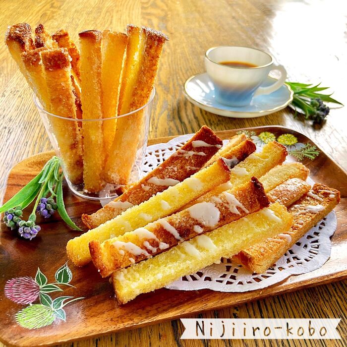 食パン救済!簡単すぎるラスク