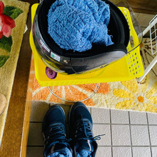 雨にあたって洗うほどではない程度の対処法