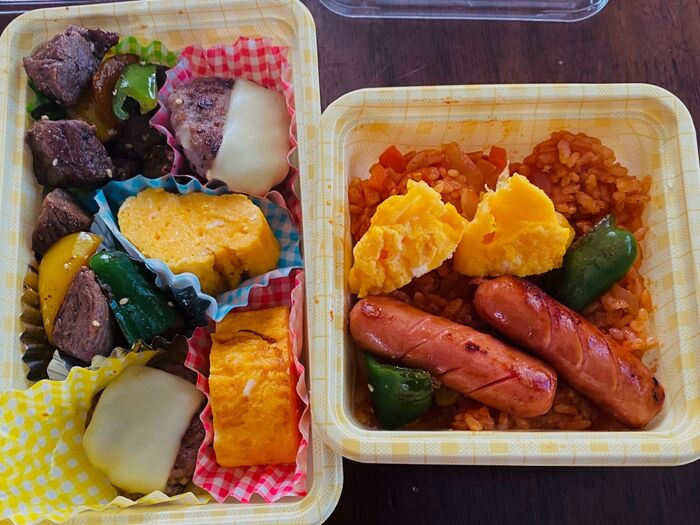 アレコレ使える九州だしスパイス響王ヒビキングを使ってお弁当作り♪食品19品目