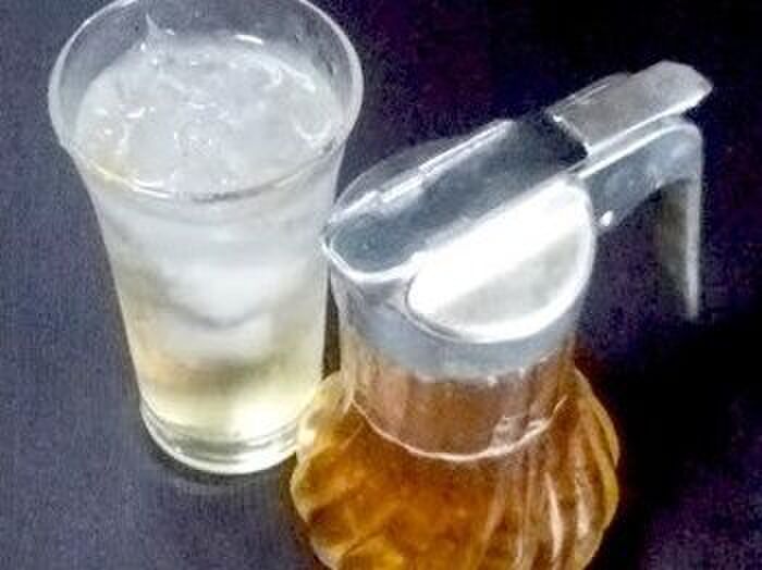 アレンジレシピの一例/はちみつ梅シロップ