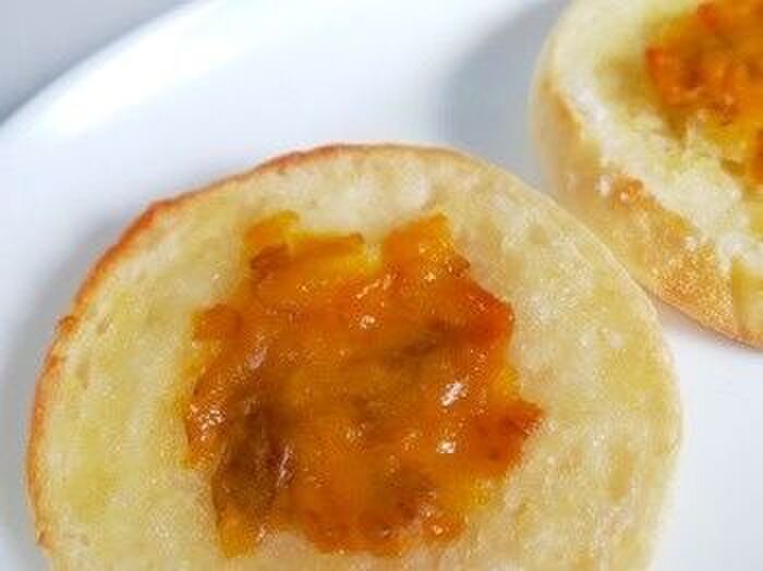 アレンジレシピの一例/梅シュガートースト