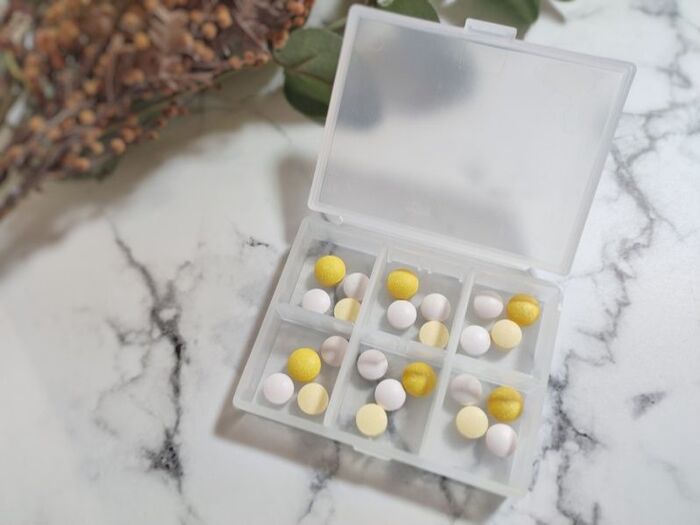 【無印】ピルケースで小物が超スッキリ!薬やサプリだけじゃないんです♪