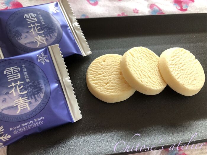 【北海道銘菓】雪花青 イメージソングもついたお洒落なお菓子