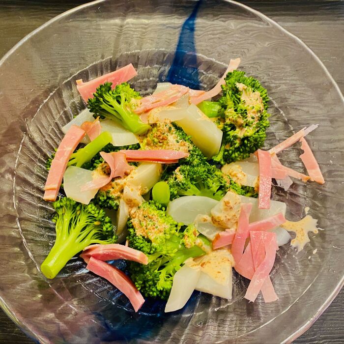 材料2つ!サラダが美味しいドレッシングソース