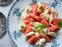 【3分】季節のフルーツとフレッシュチーズの前菜03