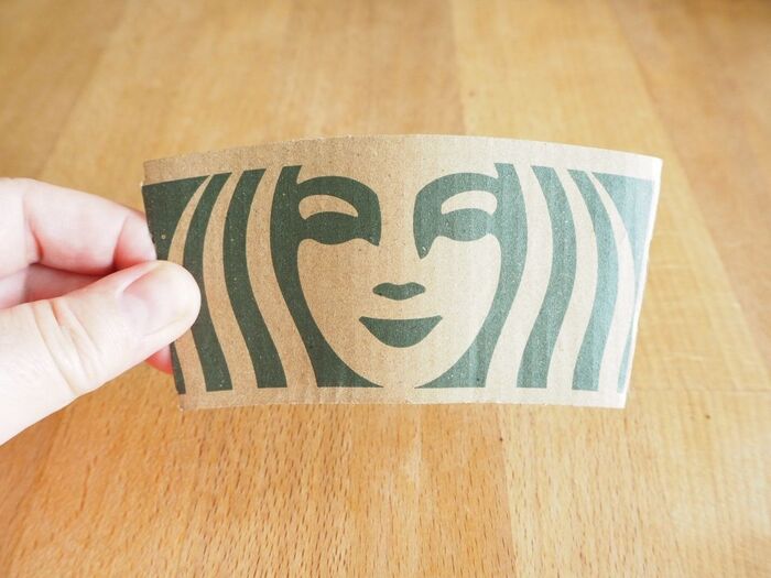 スタバのカップスリーブ、捨てないで!こんな使い方いかが♪