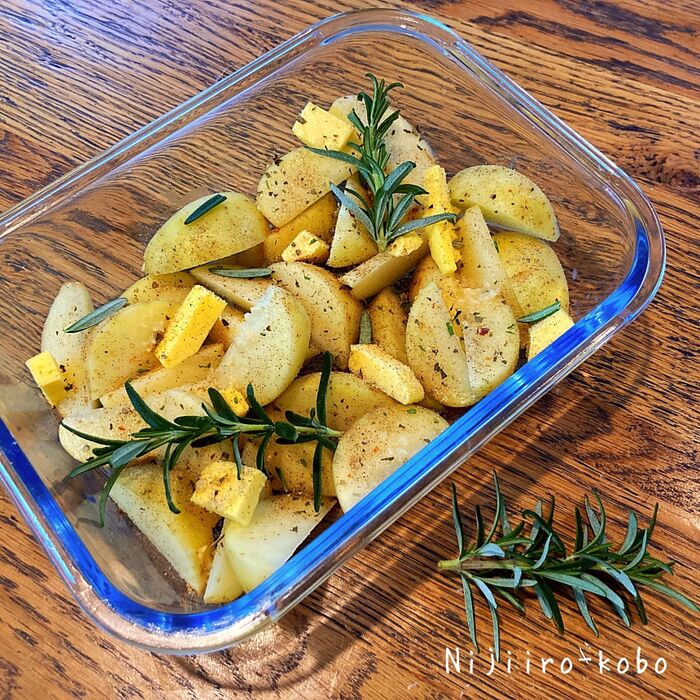 ② 味付けして焼く