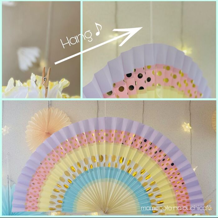 吊り下げます♪