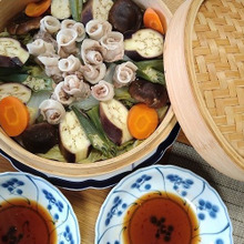 豚肉と野菜の中華せいろ蒸し