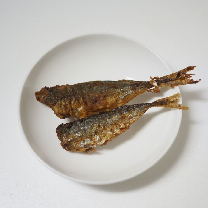 豆アジのから揚げ