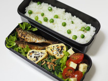 【受験フードなジミ弁】午後の集中力Upのためにリラックスお弁当