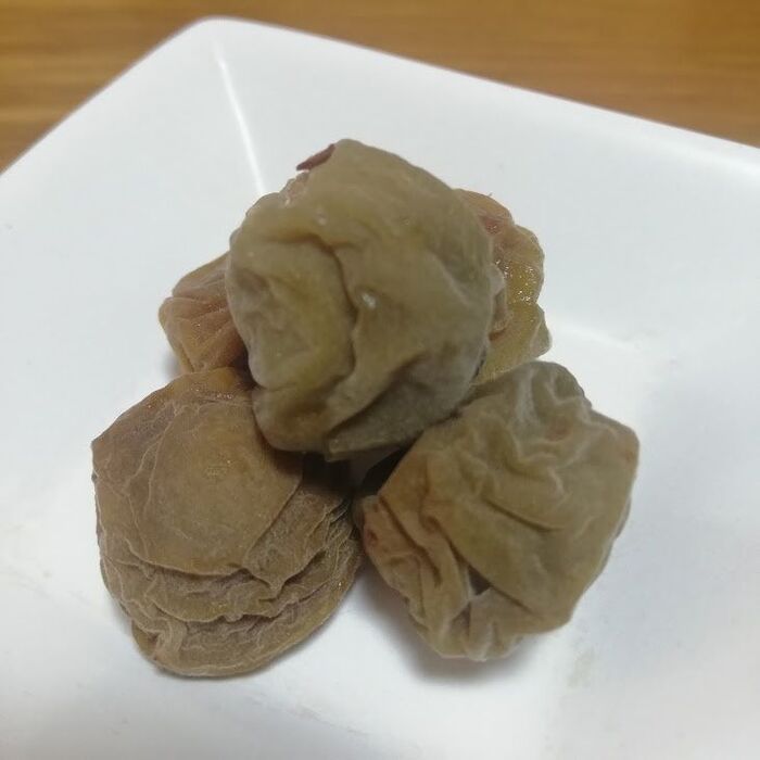 青梅で作るとダーク時短梅干に(笑)