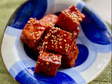 お弁当用に作ったけれどおつまみにもいい厚揚げのヤンニョム風