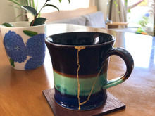 ダイソー100円で♪「なんちゃって金継ぎ」してみました!