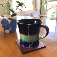 ダイソー100円で♪「なんちゃって金継ぎ」してみました!