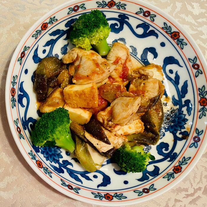 トマトには鰹出汁も美味しいよ(*^◯^*)