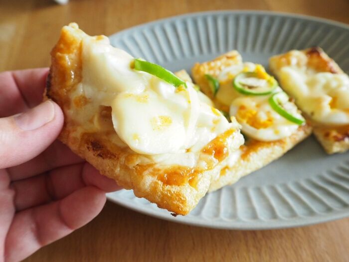 「油揚げピザ」、味は?満足度は?