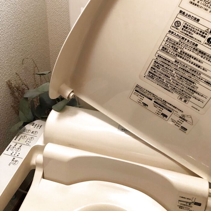 実はトイレのフタ、外せます☆