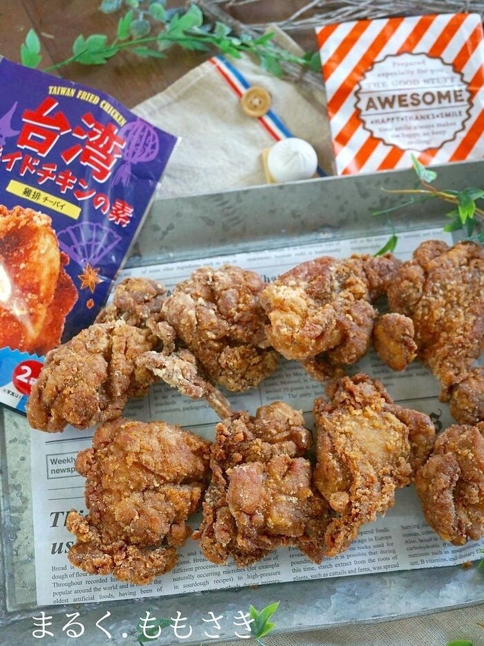 これは絶品!カルディの台湾フライドチキンの素♪ザクザク衣になる工夫