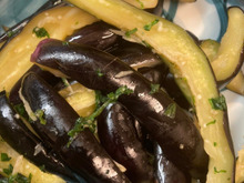 茄子のぎゅぎゅっと漬け♪