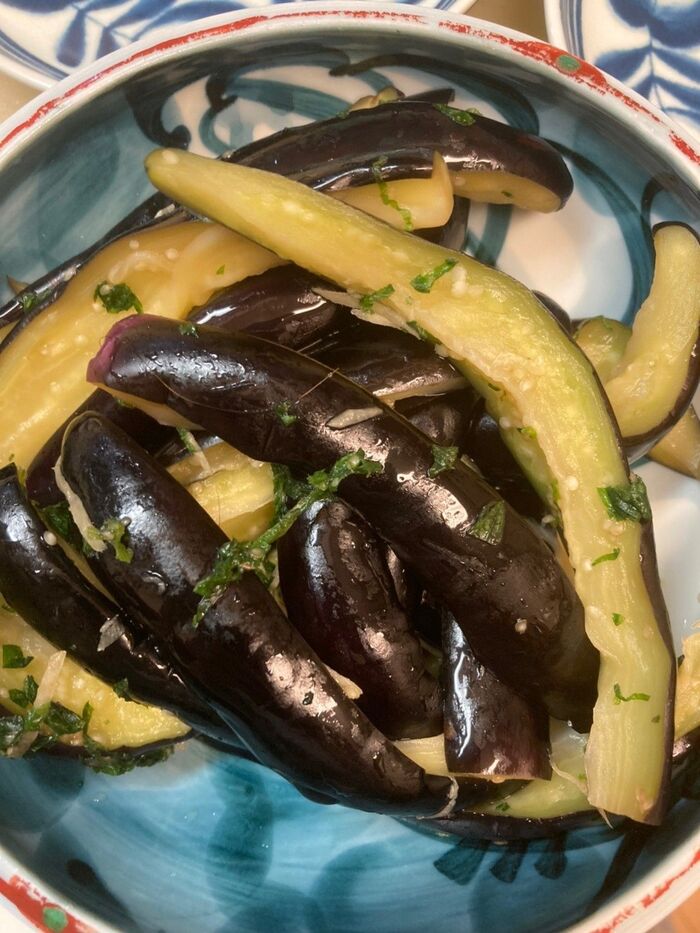 茄子のぎゅぎゅっと漬け♪