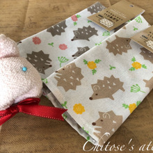 【セリア】ハリネズミデザインのcuteなランチョンマット♡