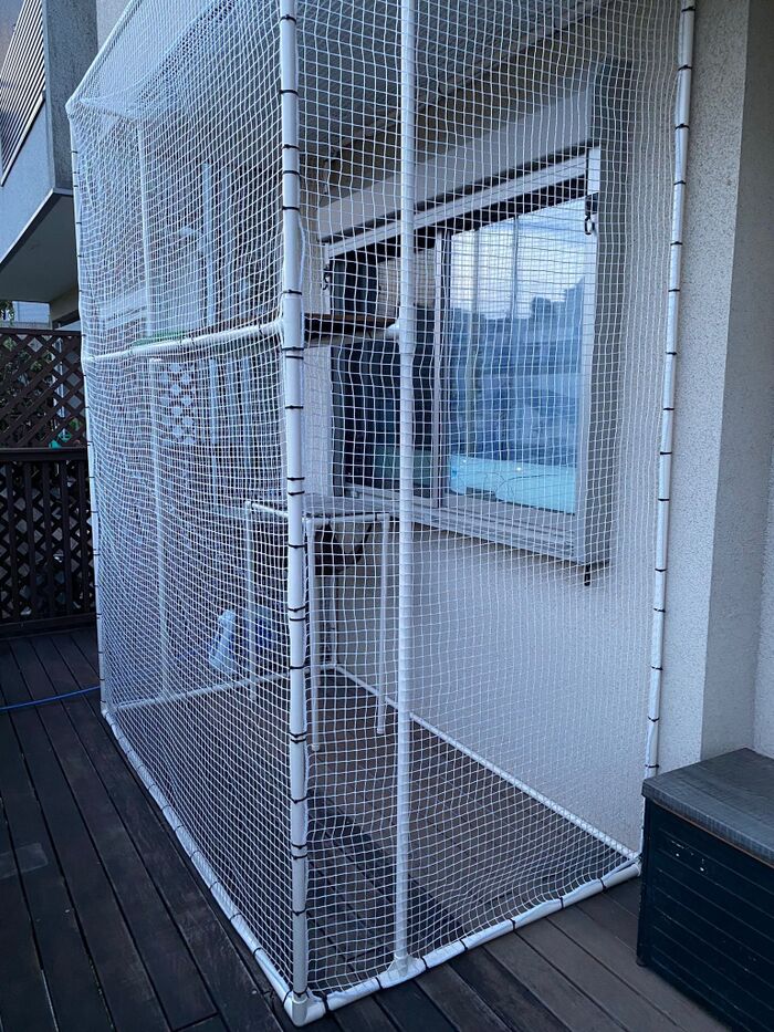 ニャンコご機嫌キャットランをDIY