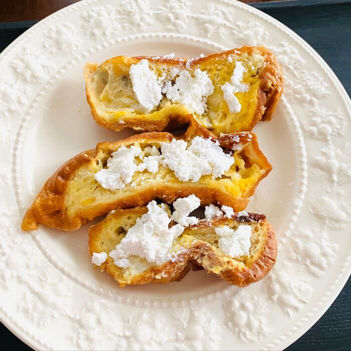 苦手なレーズンパンが、また食べたくなるレシピ♪