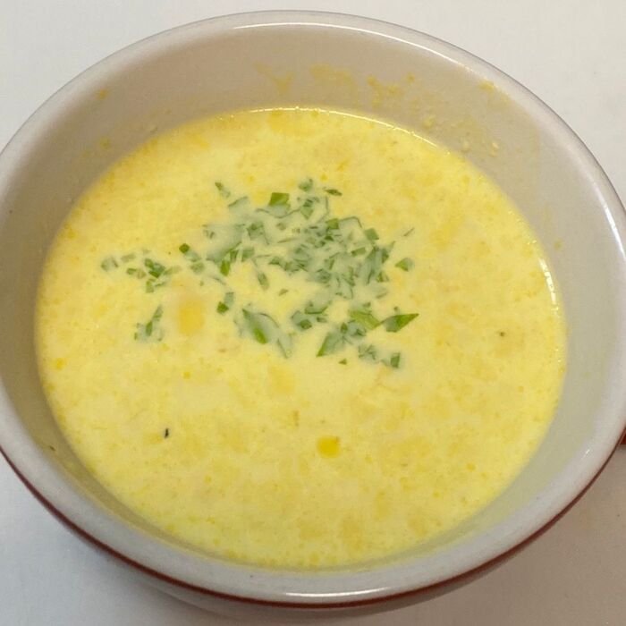 カボチャの煮つけで簡単ポタージュ♪