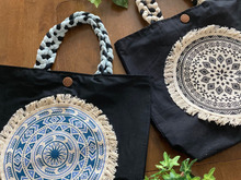 100均オルテガマットで作る!おしゃれ^_^手作りトートバッグ!