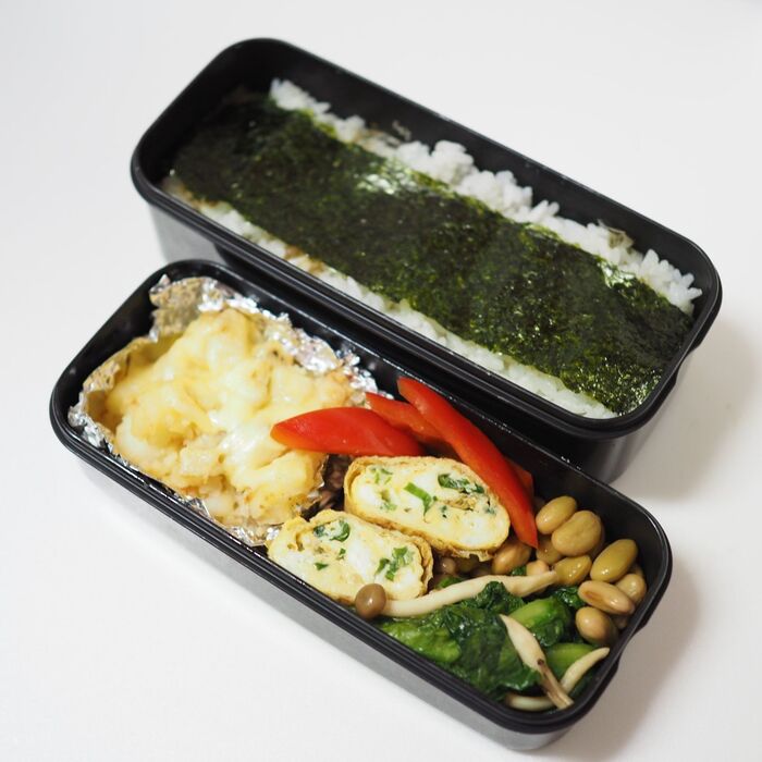 【受験フードなジミ弁】ストレスに負けない!やる気Up弁当