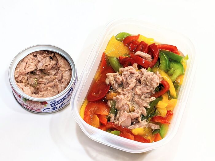 レシピ1:パプリカのマリネ