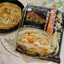 業務用スーパーの台湾グルメ薄焼き餅(ビン)がおいしい〜