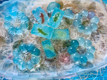 見た目も冷んやり涼しげなデザート