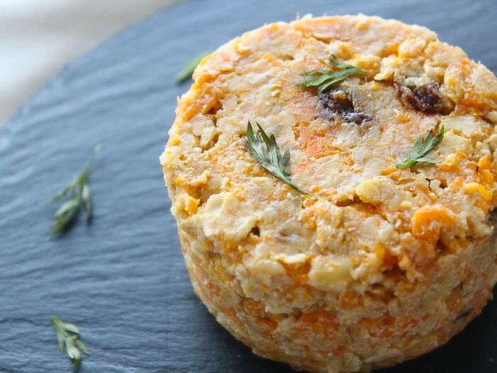 レンジでできる!オートミールキャロットケーキ風