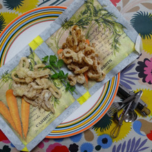 Twister crispy うどん!cinnamon flavor & masālā flavor