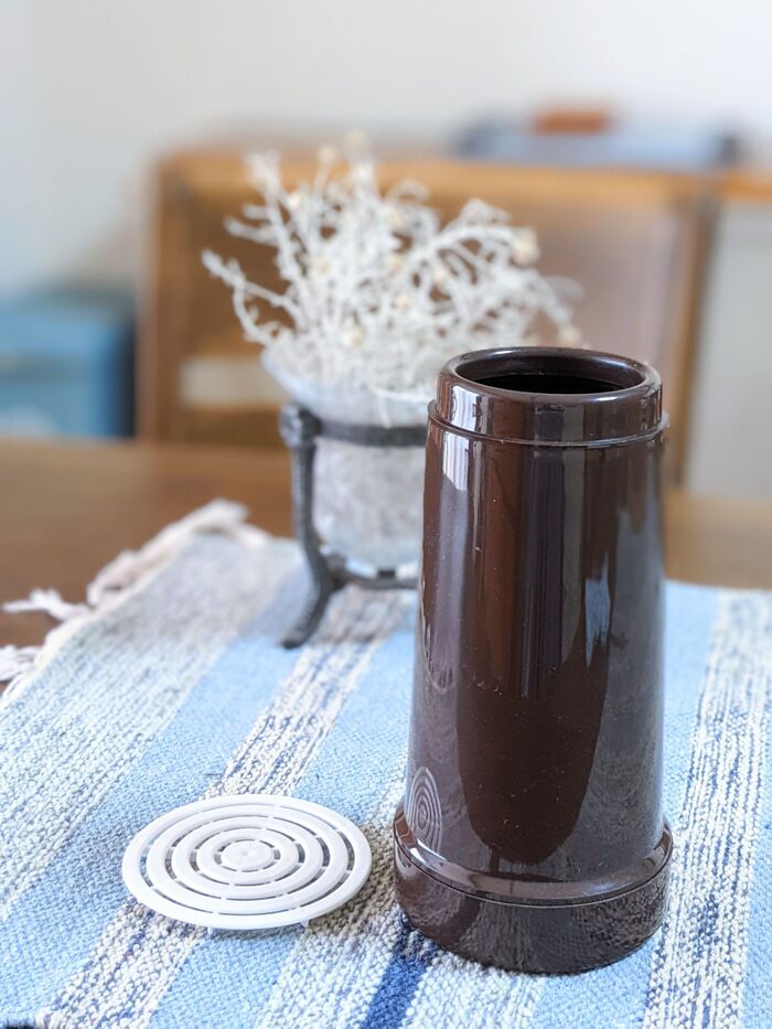 上に行くほど狭くなっているので安定感があります