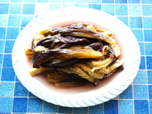 レンチンで簡単!さっぱり茄子